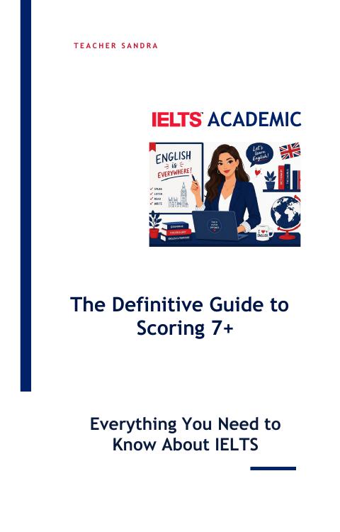 Teacher Sandra Complete IELTS Guide cover
